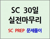 국병철 SC30일 실전마무리